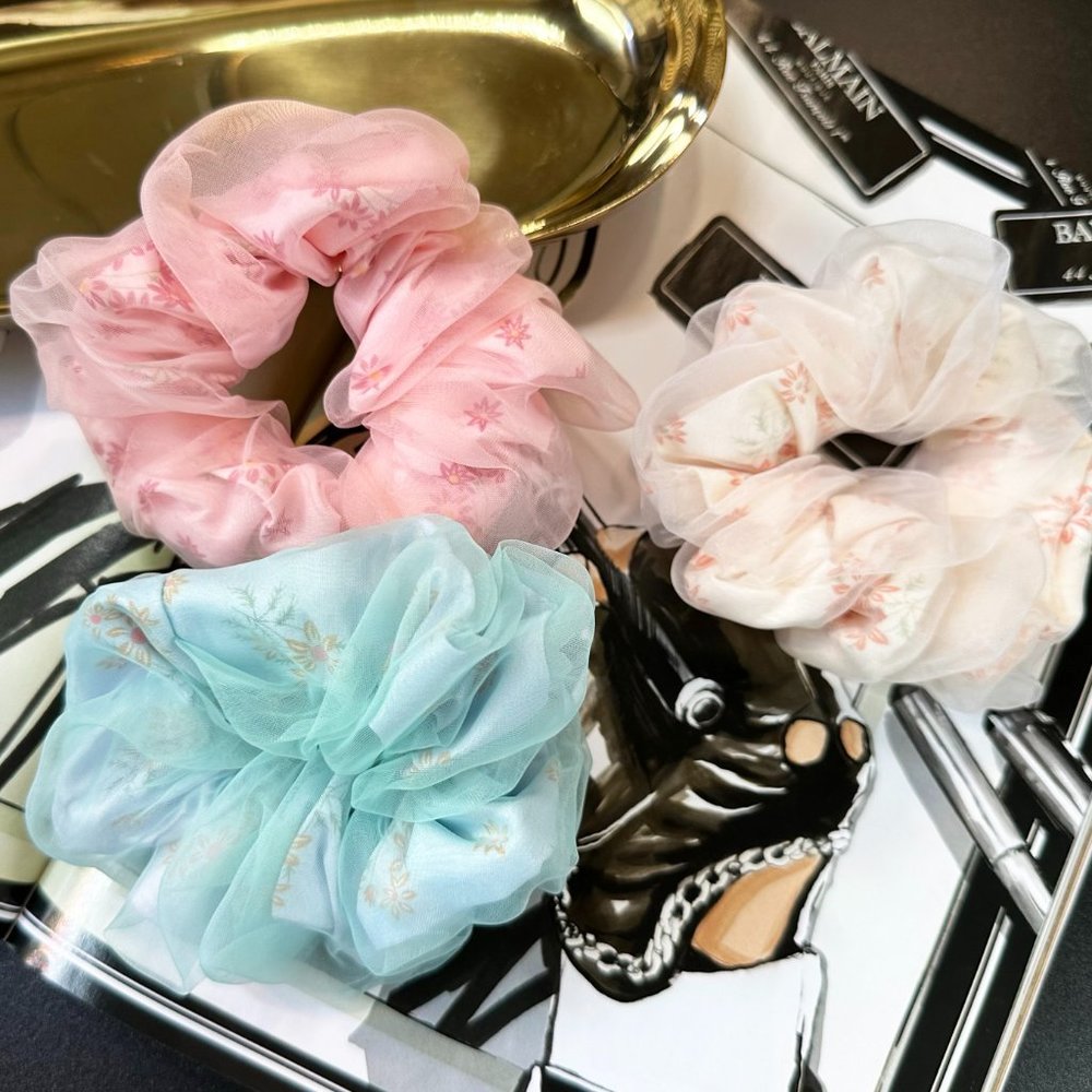Premium Hair Scrunchies Pack Hair Ties Elastic Hair Band